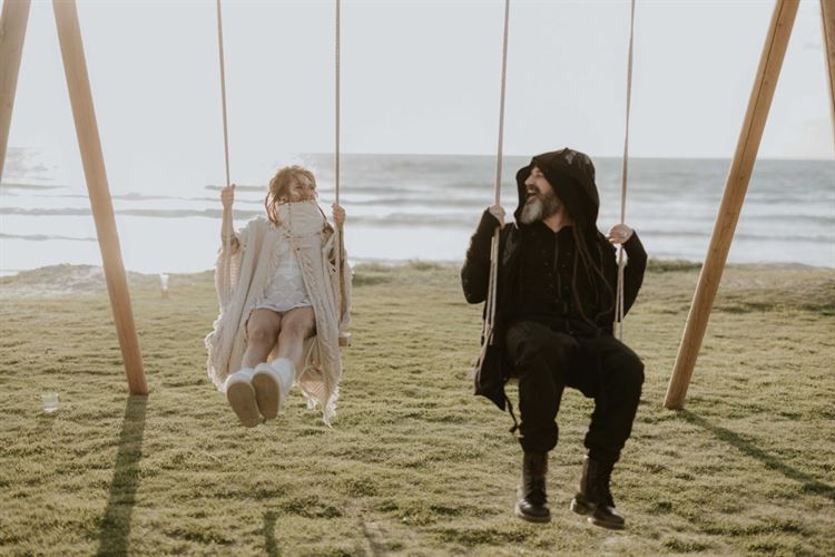 החתונה של אלעד ודריה (צילום: עידו סיטבון)