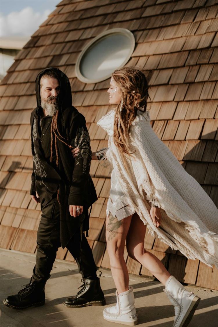 החתונה של אלעד ודריה (צילום: עידו סיטבון)