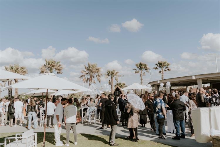 החתונה של אלעד ודריה (צילום: עידו סיטבון)