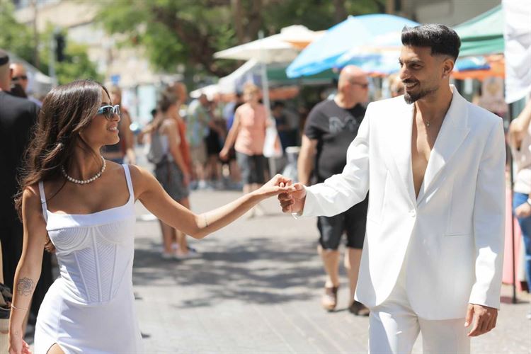 החתונה של מאי ויוסי (צילום: אורי כהן)