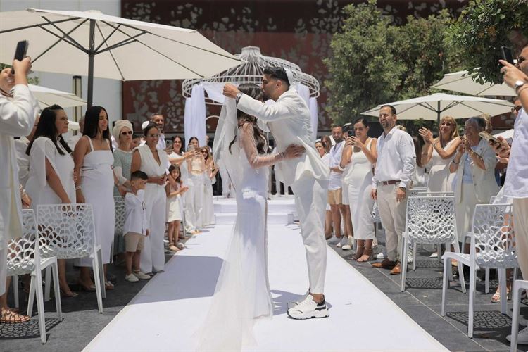 החתונה של מאי ויוסי (צילום: אורי כהן)