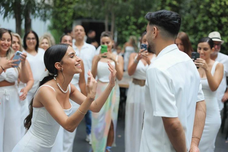 החתונה של מאי ויוסי (צילום: אורי כהן)