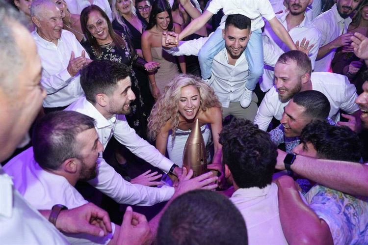 החתונה של ירדן ודור (צילום: שלומי צור)
