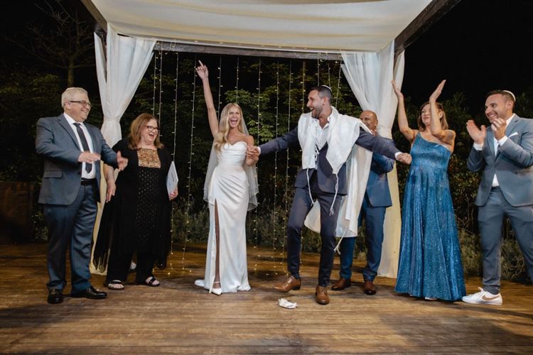 החתונה של טל ועומר (צילום: עדי עמראן)