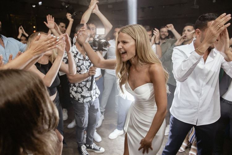 החתונה של טל ועומר (צילום: עדי עמראן)