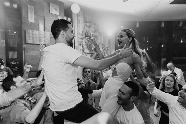 החתונה של טל ועומר (צילום: עדי עמראן)