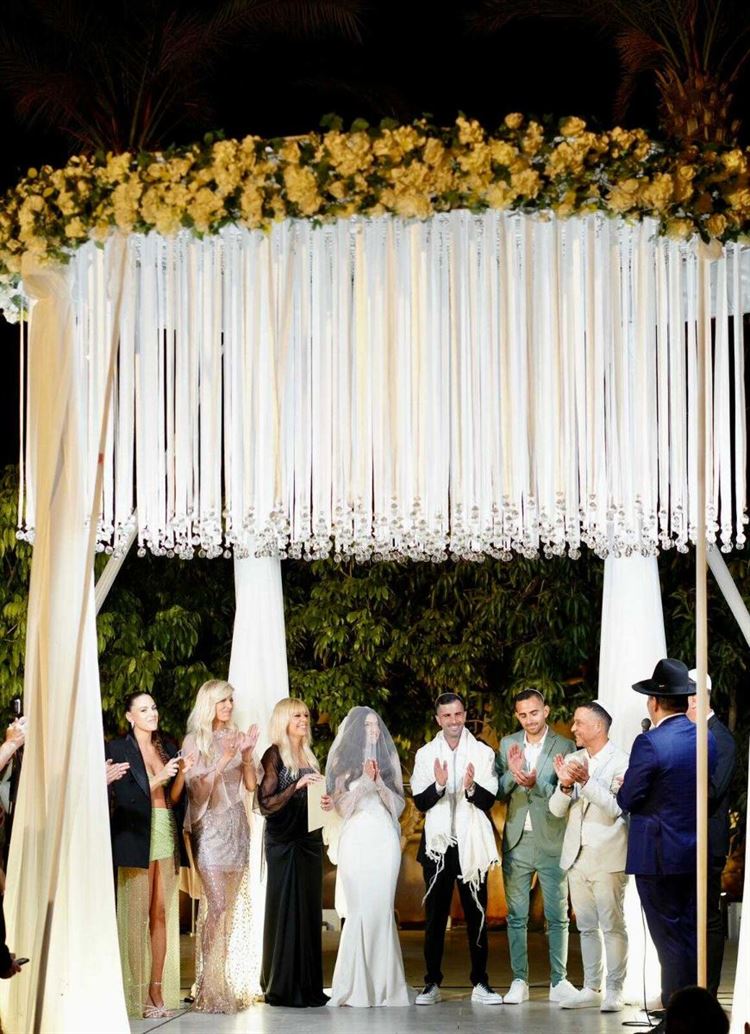 החתונה של קוראל וטל (צילום: קמילה)