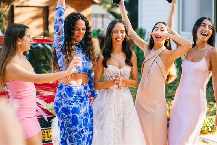 החתונה של קארין ודולב (צילום: אלמוג שלו - קליקה)