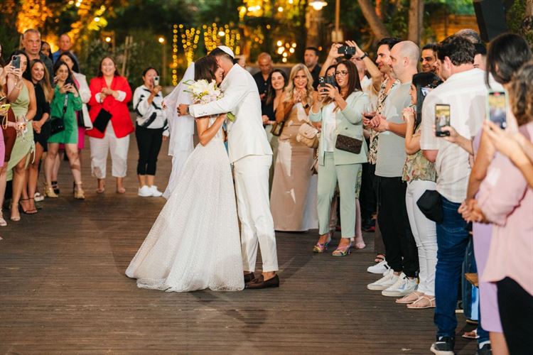 החתונה של קארין ודולב (צילום: אלמוג שלו - קליקה)