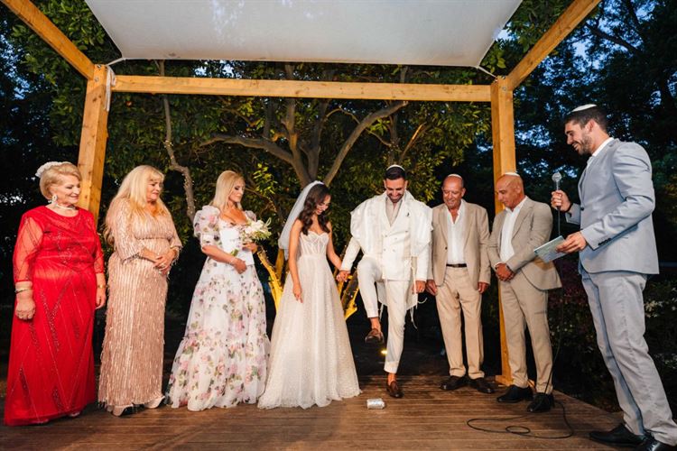 החתונה של קארין ודולב (צילום: אלמוג שלו - קליקה)