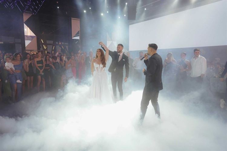 החתונה של נוי וגבריאל (צילום: יוניק פוטוגרפי)