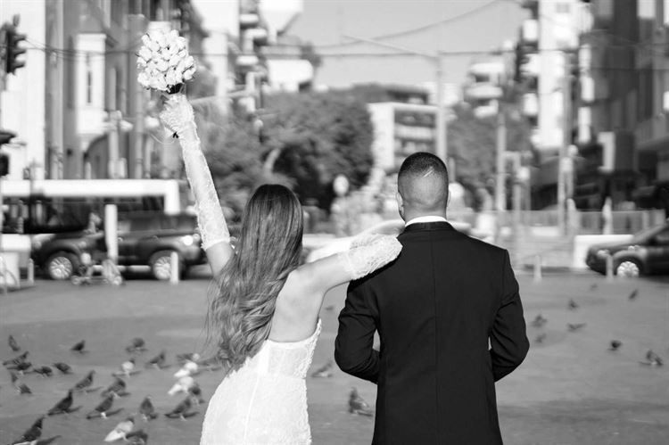 החתונה של ירדן ולידור (צילום: שי גואטה)