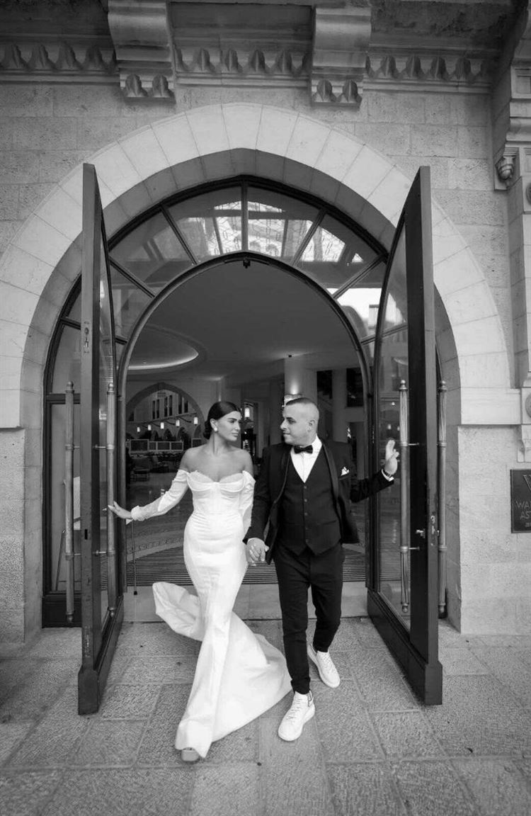 החתונה של חן ורותם (צילום: אלירן לוק)