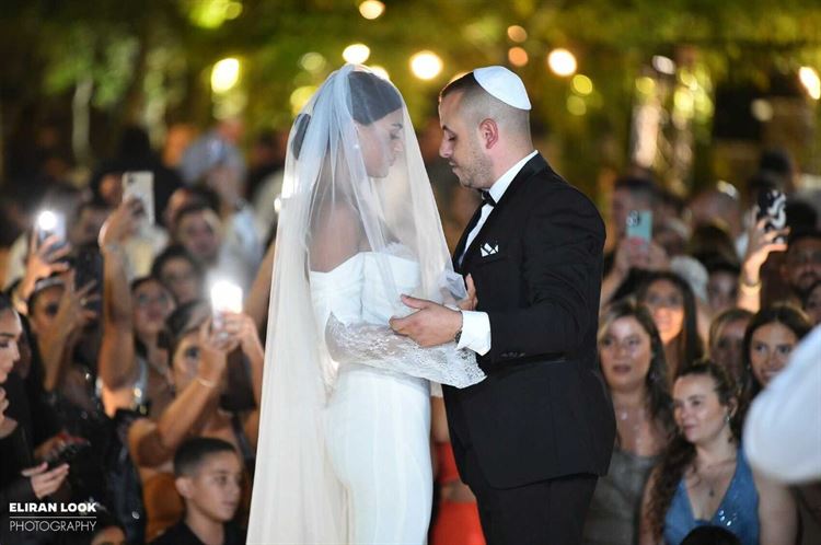 החתונה של חן ורותם (צילום: אלירן לוק)