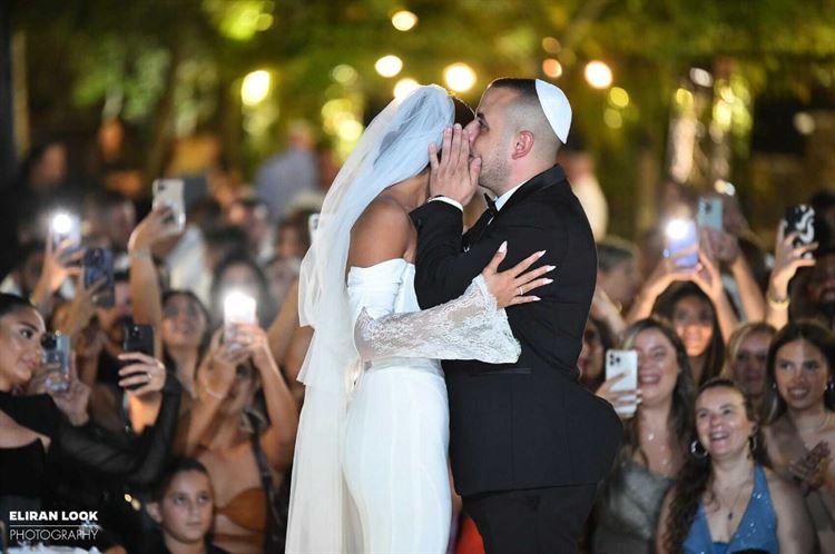 החתונה של חן ורותם (צילום: אלירן לוק)