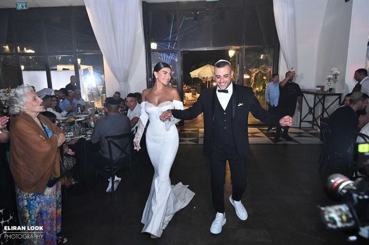 החתונה של חן ורותם (צילום: אלירן לוק)