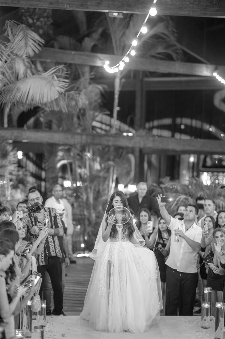 החתונה של שחר ואדיר (צילום: חנן לוסקי)