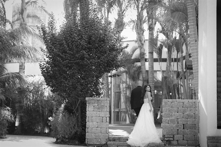 החתונה של שחר ואדיר (צילום: חנן לוסקי)