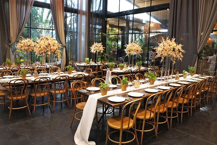 מתחם האירועים שלוש (צילום: וואלה! מזל טוב)