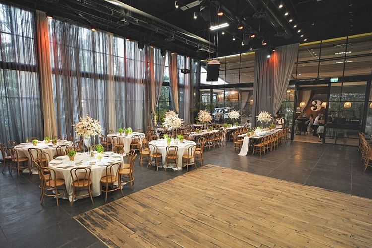 מתחם האירועים שלוש (צילום: וואלה! מזל טוב)