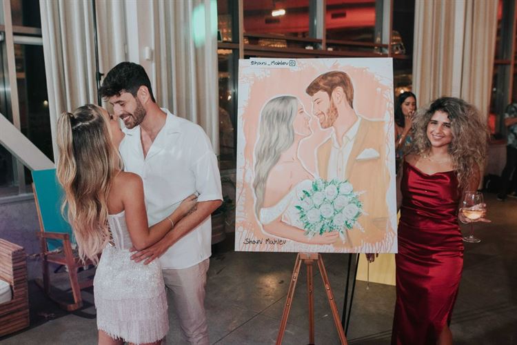 החתונה של עדי ושחר (צילום: your story)