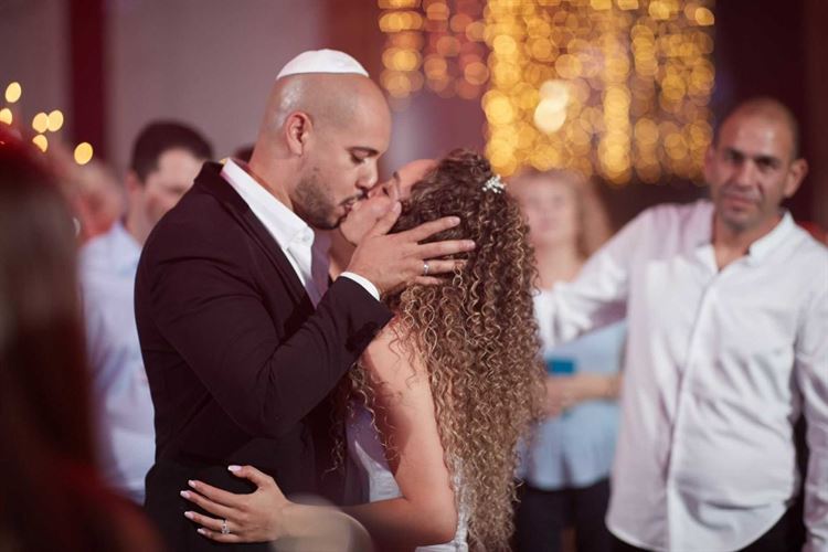 החתונה של דניאל ואביר (צילום: אלמוג גבאי)