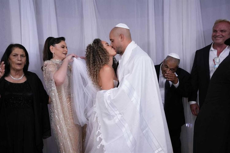 החתונה של דניאל ואביר (צילום: אלמוג גבאי)