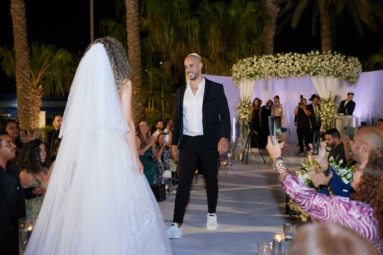 החתונה של דניאל ואביר (צילום: אלמוג גבאי)