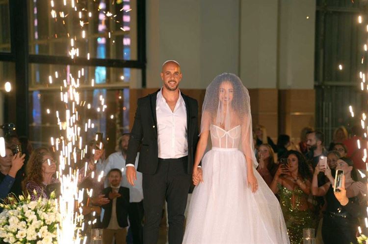 החתונה של דניאל ואביר (צילום: אלמוג גבאי)