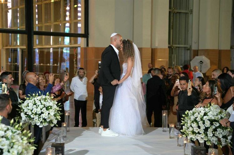 החתונה של דניאל ואביר (צילום: אלמוג גבאי)