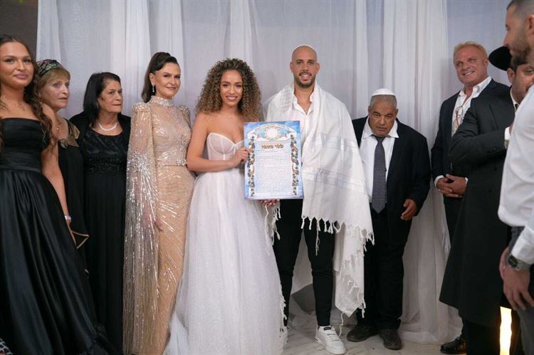 החתונה של דניאל ואביר (צילום: אלמוג גבאי)