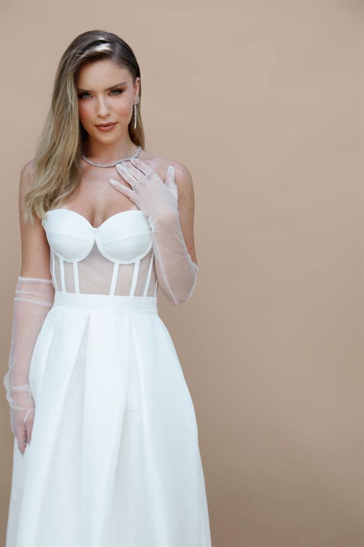 בלנקה שמלות כלה (צילום: יח