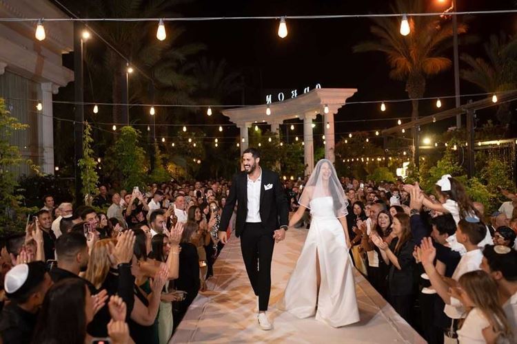 החתונה של אופק ועידו (צילום: אורן בסונגו וקובי ברוך)