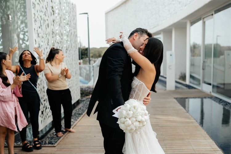 החתונה של אתי ומתן (צילום: יוניק פוטוגרפי)