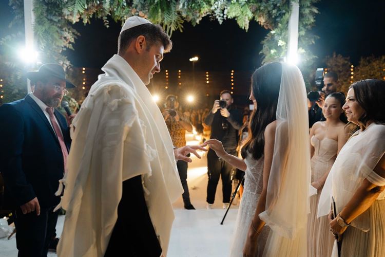 החתונה של אתי ומתן (צילום: יוניק פוטוגרפי)