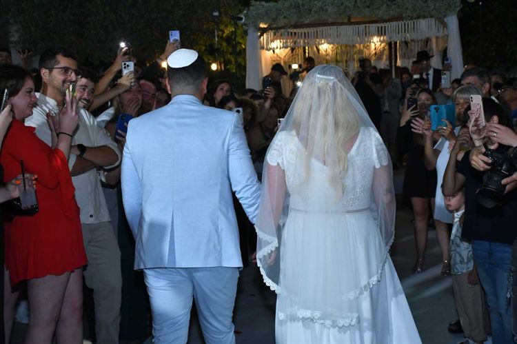 החתונה של קרן ועמית (צילום: שחר גל)