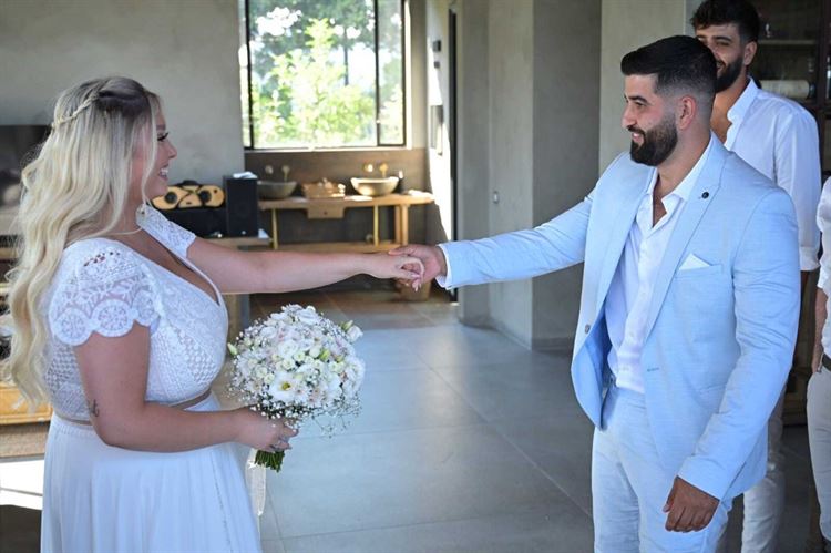 החתונה של קרן ועמית (צילום: שחר גל)