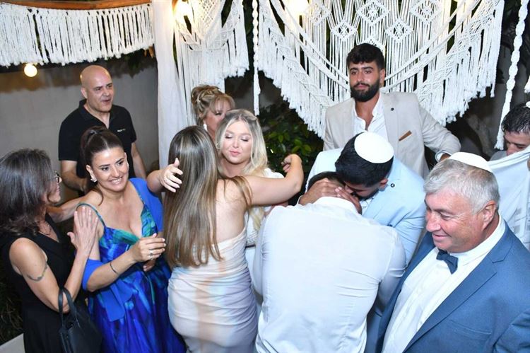 החתונה של קרן ועמית (צילום: שחר גל)