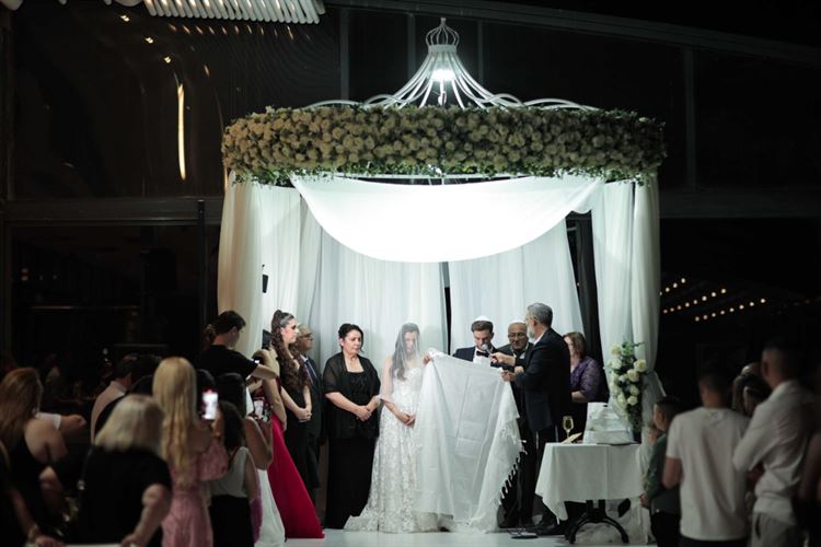 החתונה של מילנה ורוברט (צילום: מיקי סוויסה)