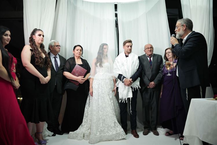 החתונה של מילנה ורוברט (צילום: מיקי סוויסה)