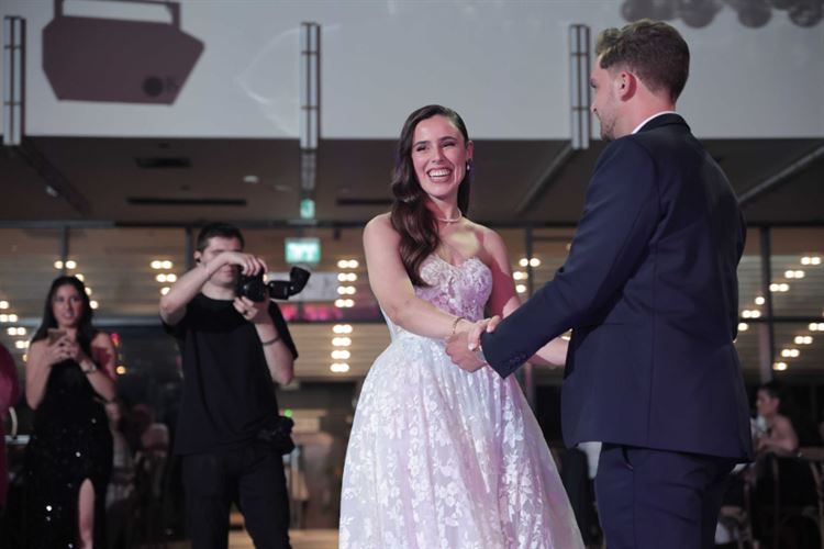 החתונה של מילנה ורוברט (צילום: מיקי סוויסה)