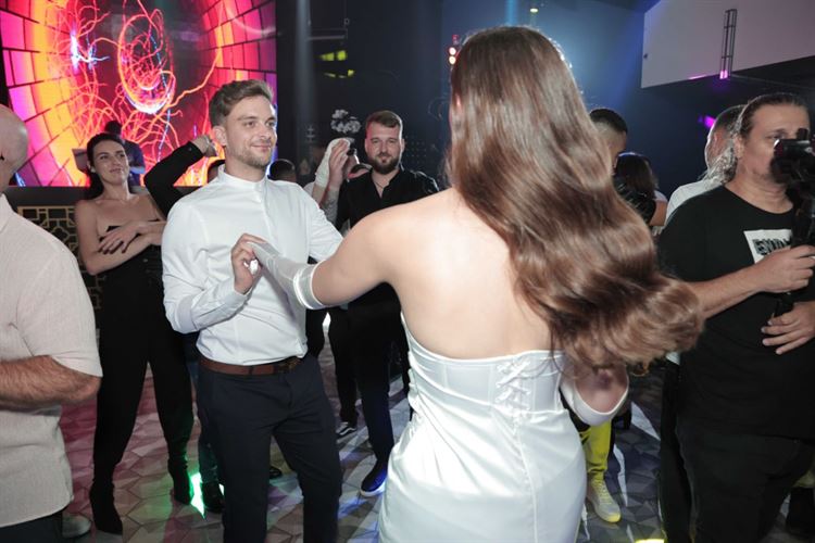 החתונה של מילנה ורוברט (צילום: מיקי סוויסה)