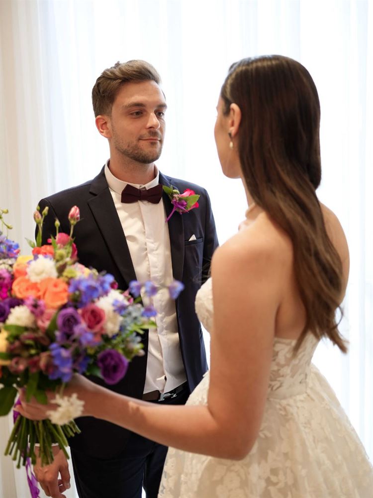 החתונה של מילנה ורוברט (צילום: מיקי סוויסה)