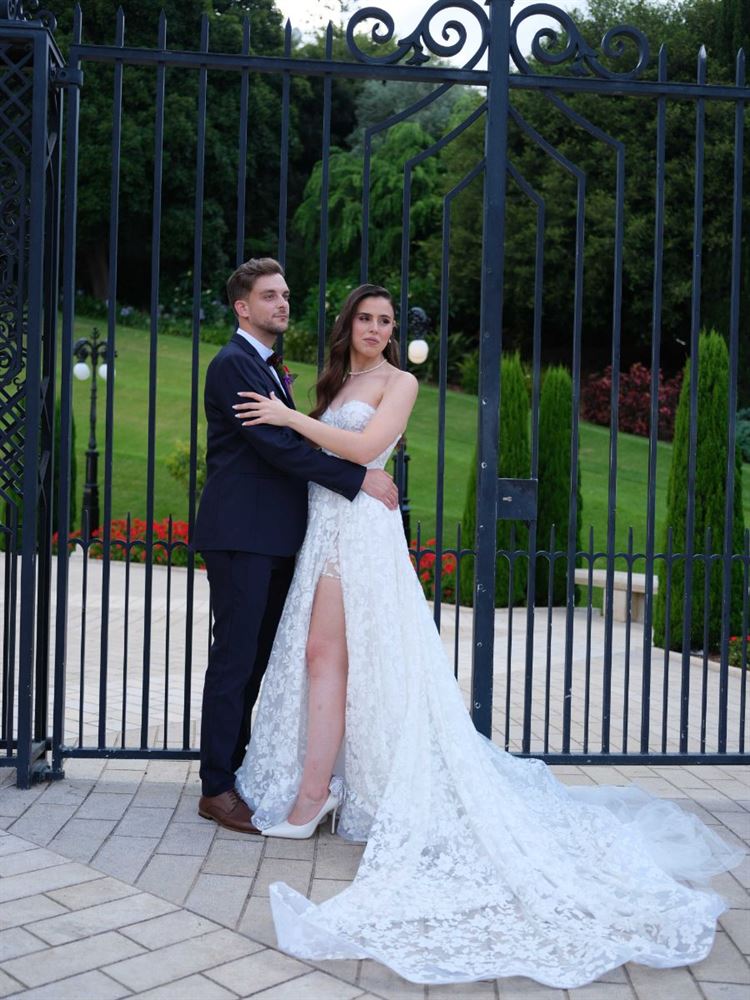 החתונה של מילנה ורוברט (צילום: מיקי סוויסה)