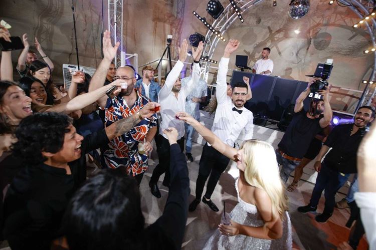 החתונה של תם וניצן (צילום: ברנז'ה צלמים)