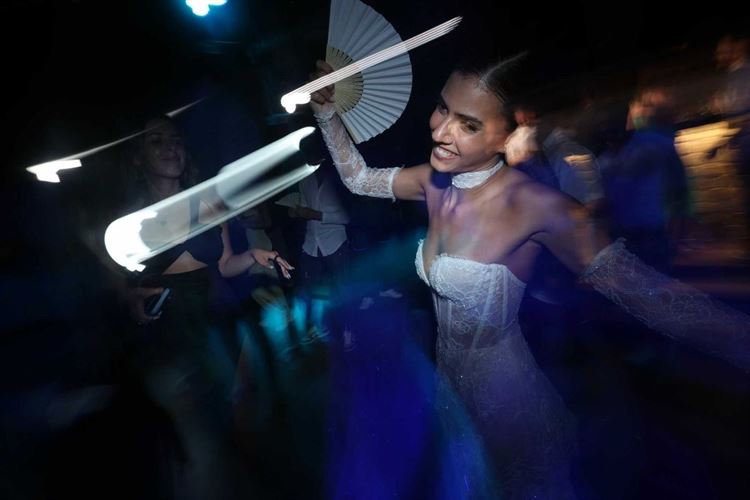 החתונה של נויה ועידן (צילום: אלדד צלמים)