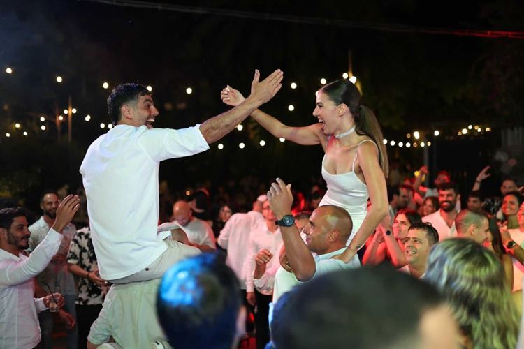 החתונה של נויה ועידן (צילום: אלדד צלמים)