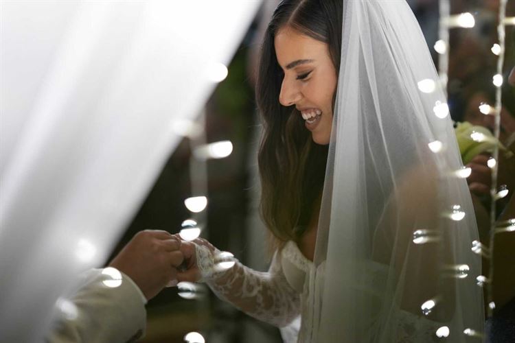 החתונה של נויה ועידן (צילום: אלדד צלמים)