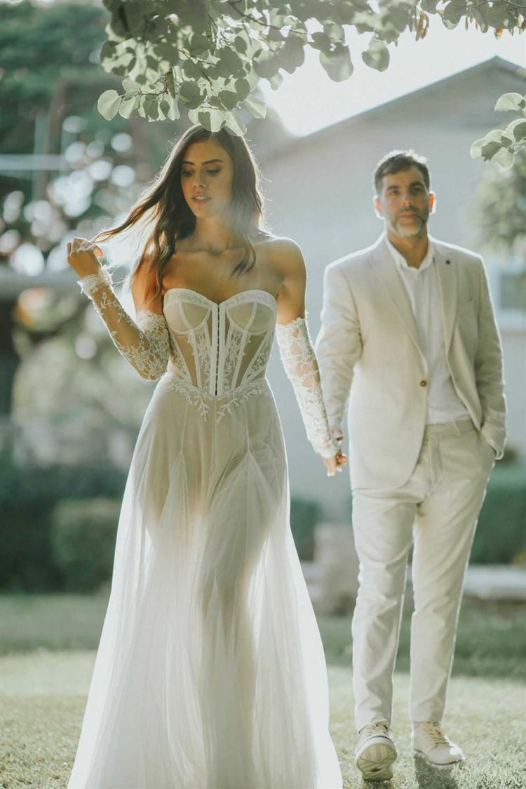 החתונה של נויה ועידן (צילום: אלדד צלמים)