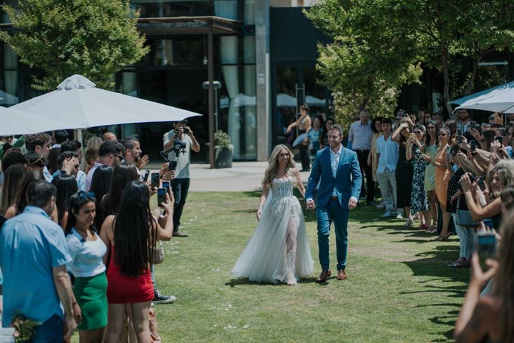 החתונה של שיר ואופק (צילום: איתי אהרון)